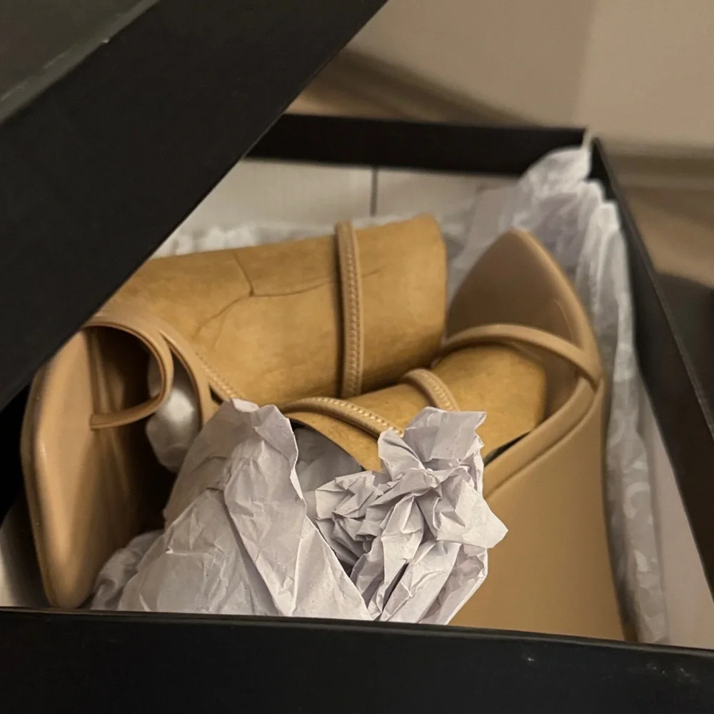 INC International Concepts 🌺Women's Beige Wedge Sandals BRAND NEW IN BOX SIZE 🌺